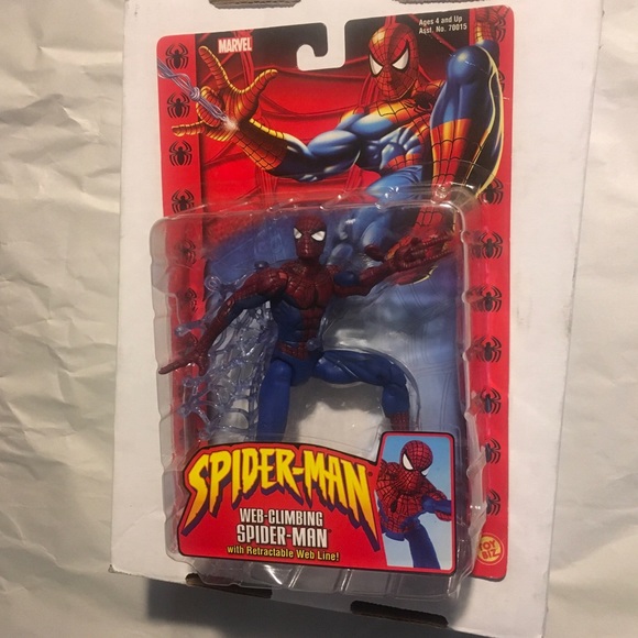 NEW Toybiz Web Climbing Spiderman Action Figure - Picture 7 of 7